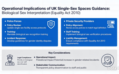 UK Single-Sex Spaces Guidance – Implications Private Security